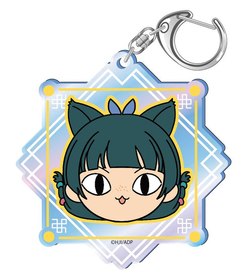 『薬屋のひとりごと』フェイスデフォルメ オーロラアクリルキーホルダー 猫猫B(猫)